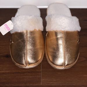 Rose gold Pink slippers